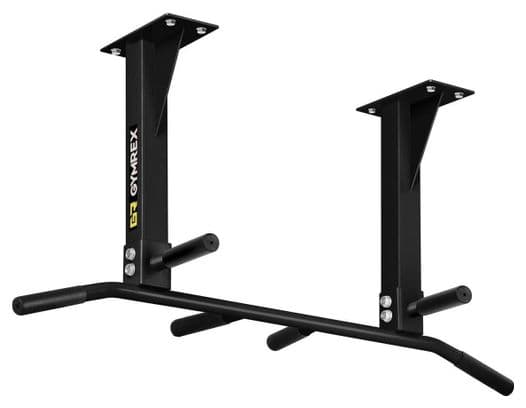 Barre de traction murale fitness musculation sport 100 cm noir