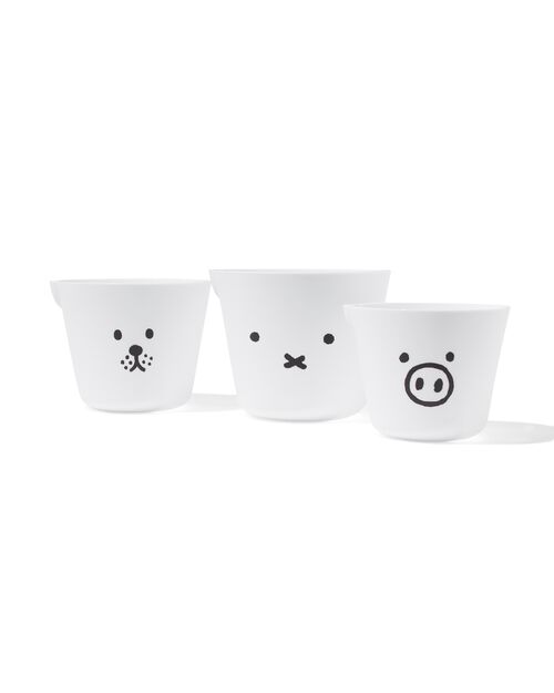 3 bols mélangeurs Miffy