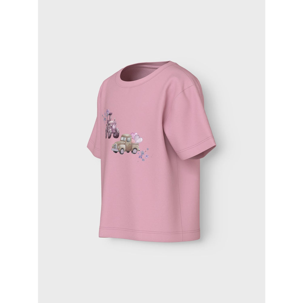 Køb Name It Cameo Pink Helga Regular T-Shirt