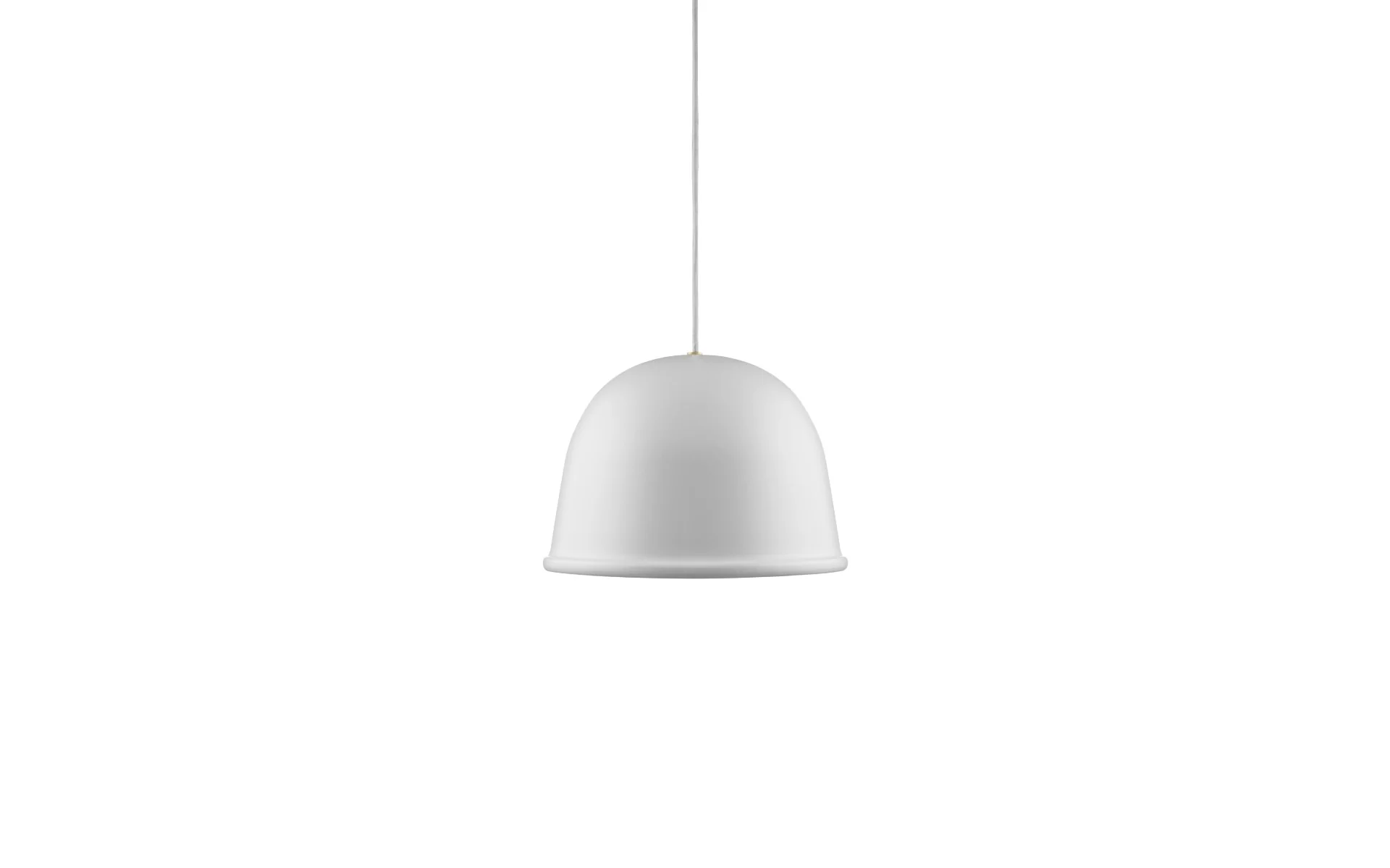 Normann Copenhagen  Local lampe, hvid - H: 19 x Ø: 28 cm