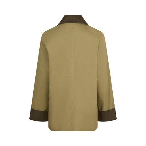 Neo Noir Anastacia Cord Jakke, Khaki, 40