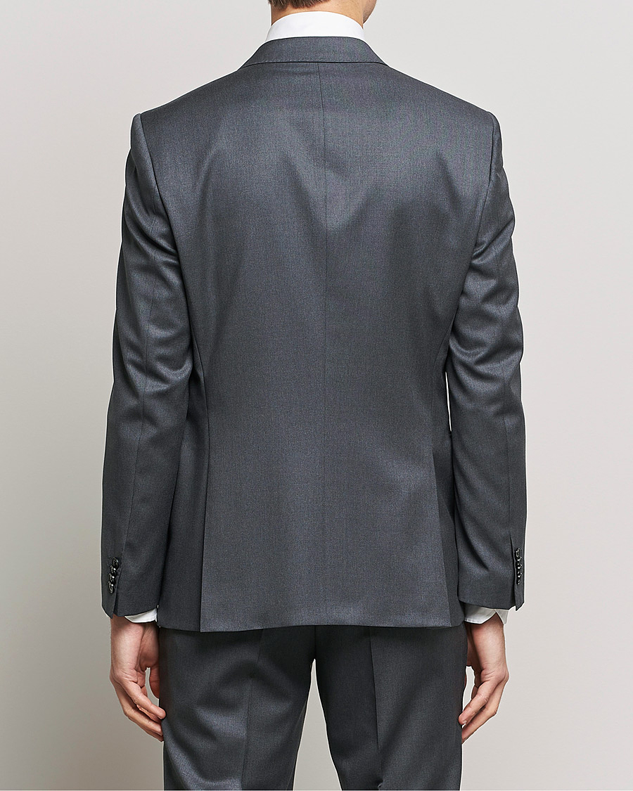 BOSS BLACK Huge Wool Suit Dark Grey