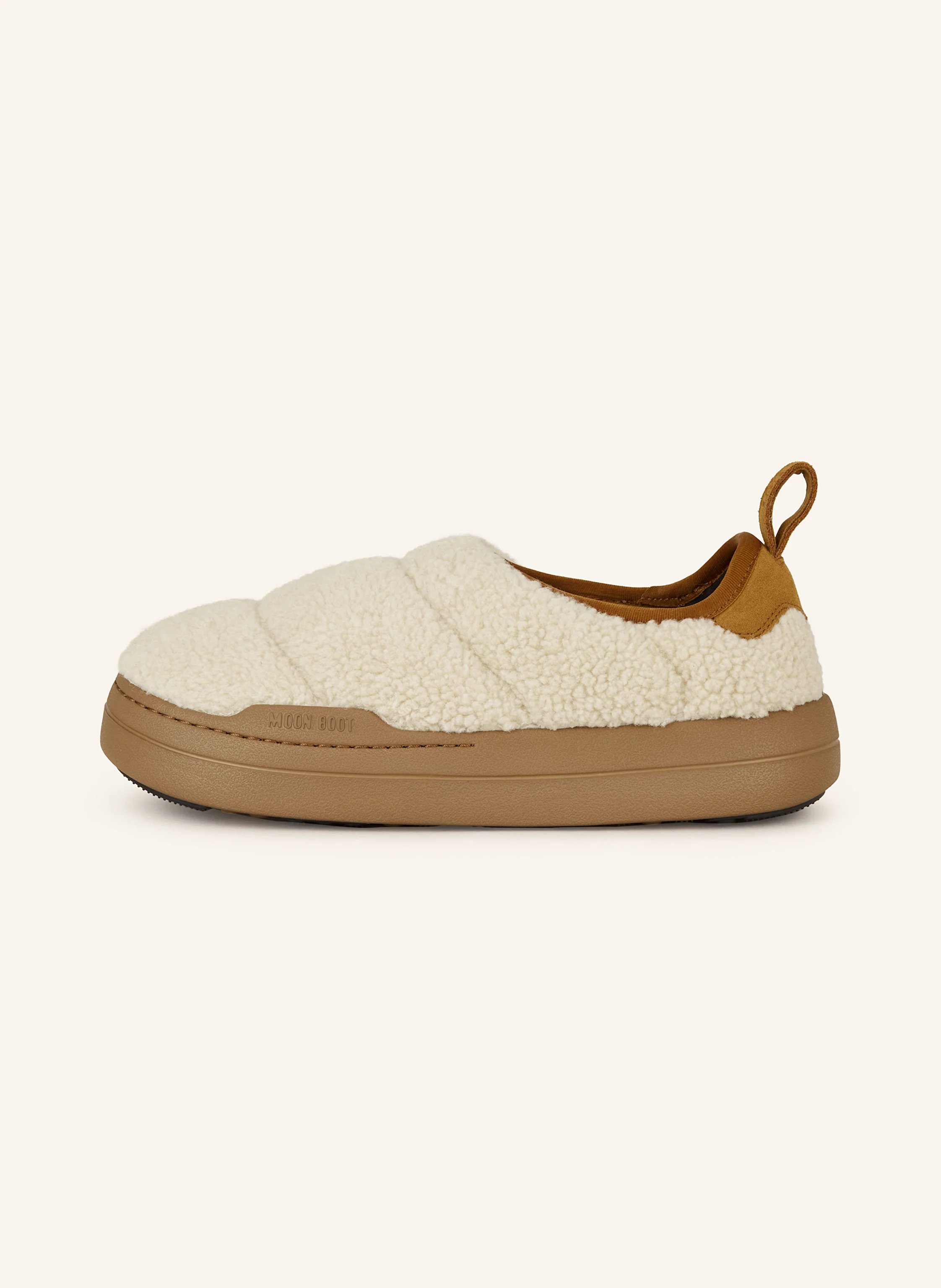 MOON BOOT Plateau-Slipper PARK PUFFER FLEECE