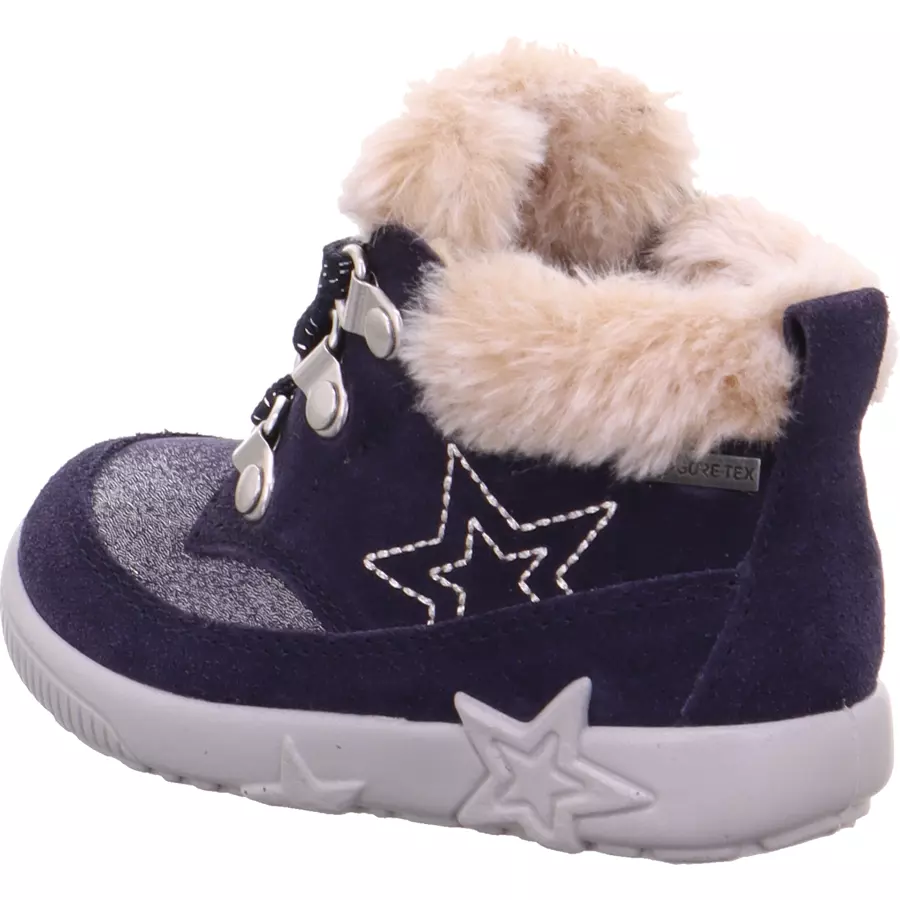 superfit Halbschuh Starlight blau (mittel)