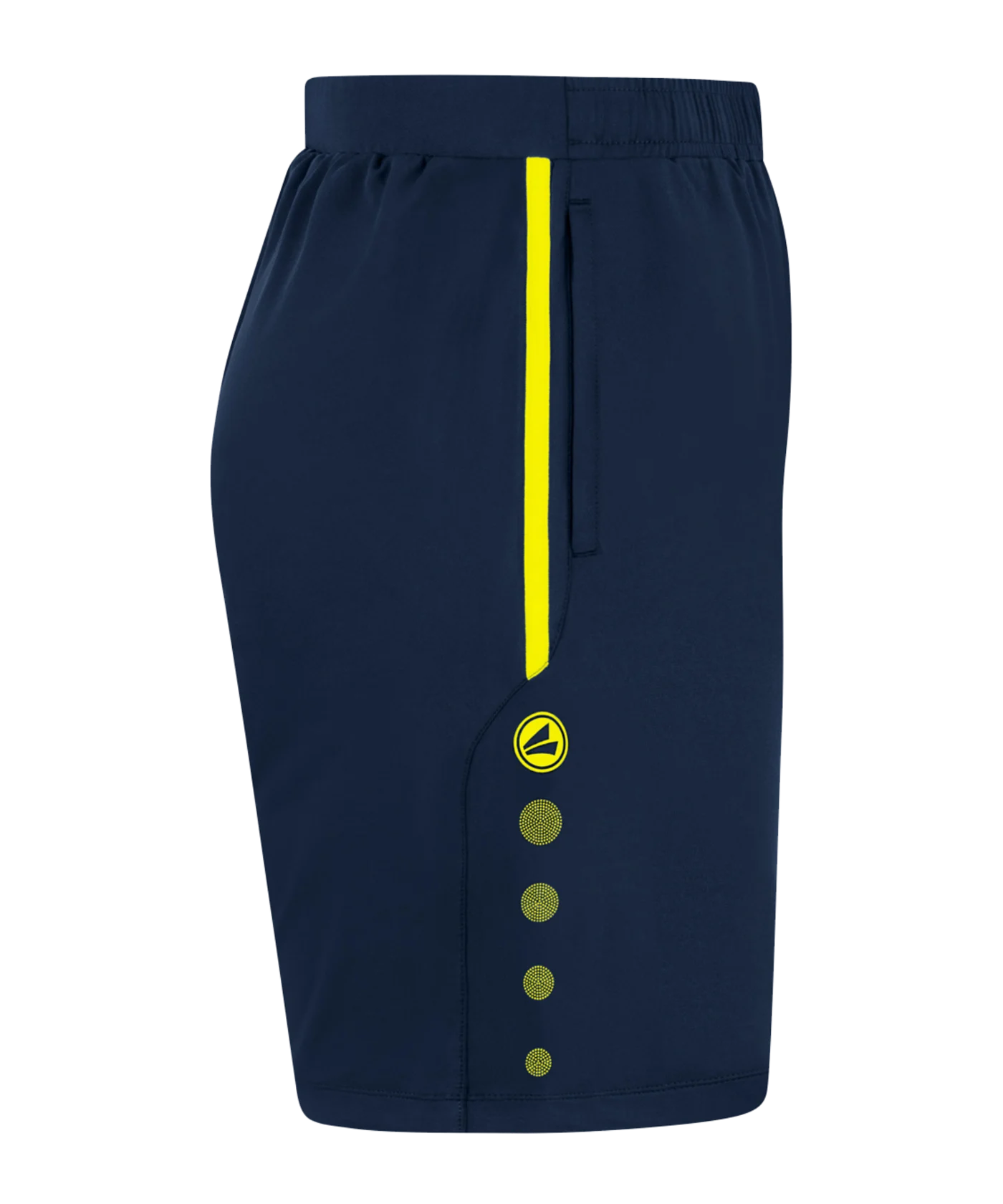 JAKO Allround Trainingsshort Blau Gelb F904