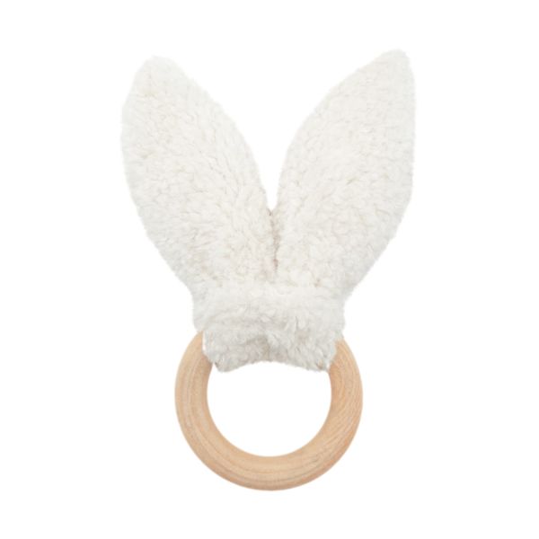 Kidslabel Bunny Bijtring - Beige