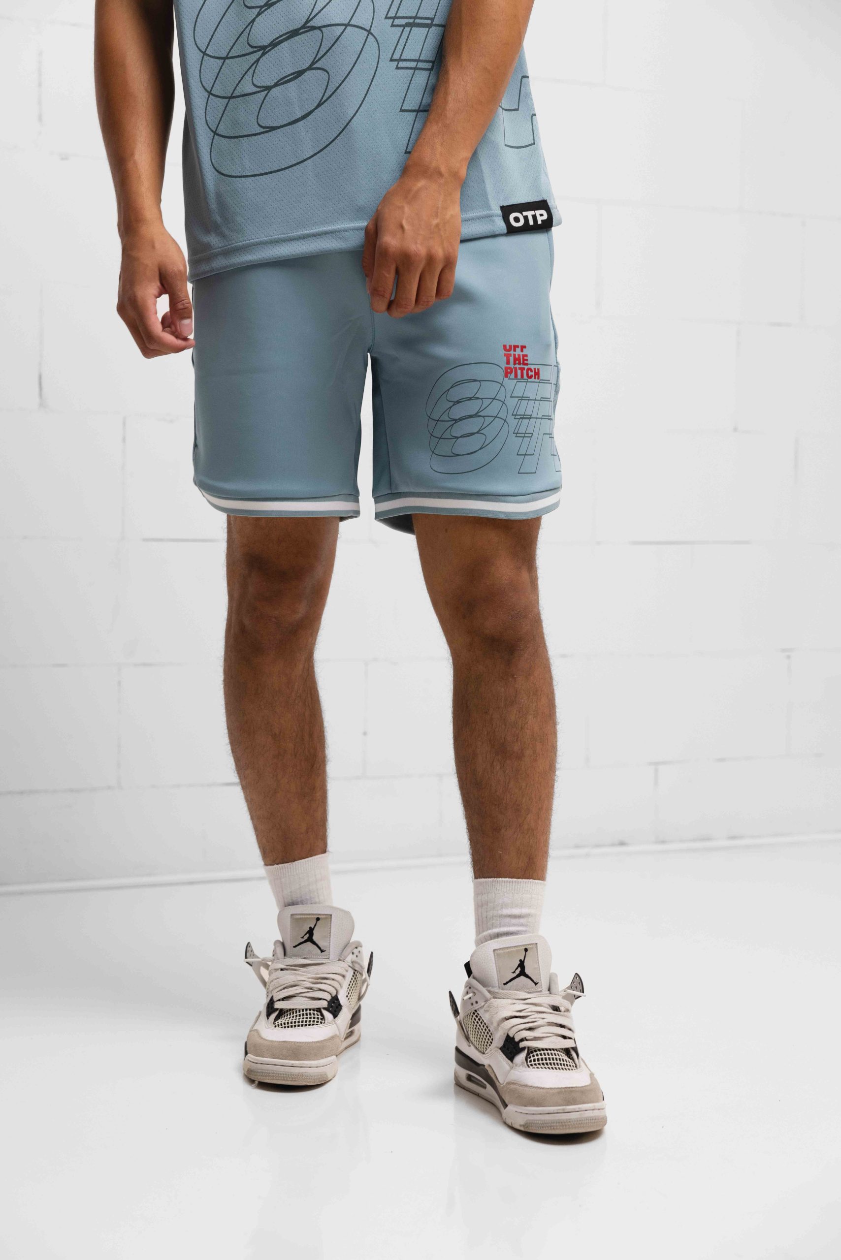 Off The Pitch Basketball Zomerset Heren Blauw