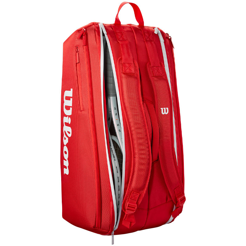Sac de tennis Wilson Super Tour 9 pack 2025 touge