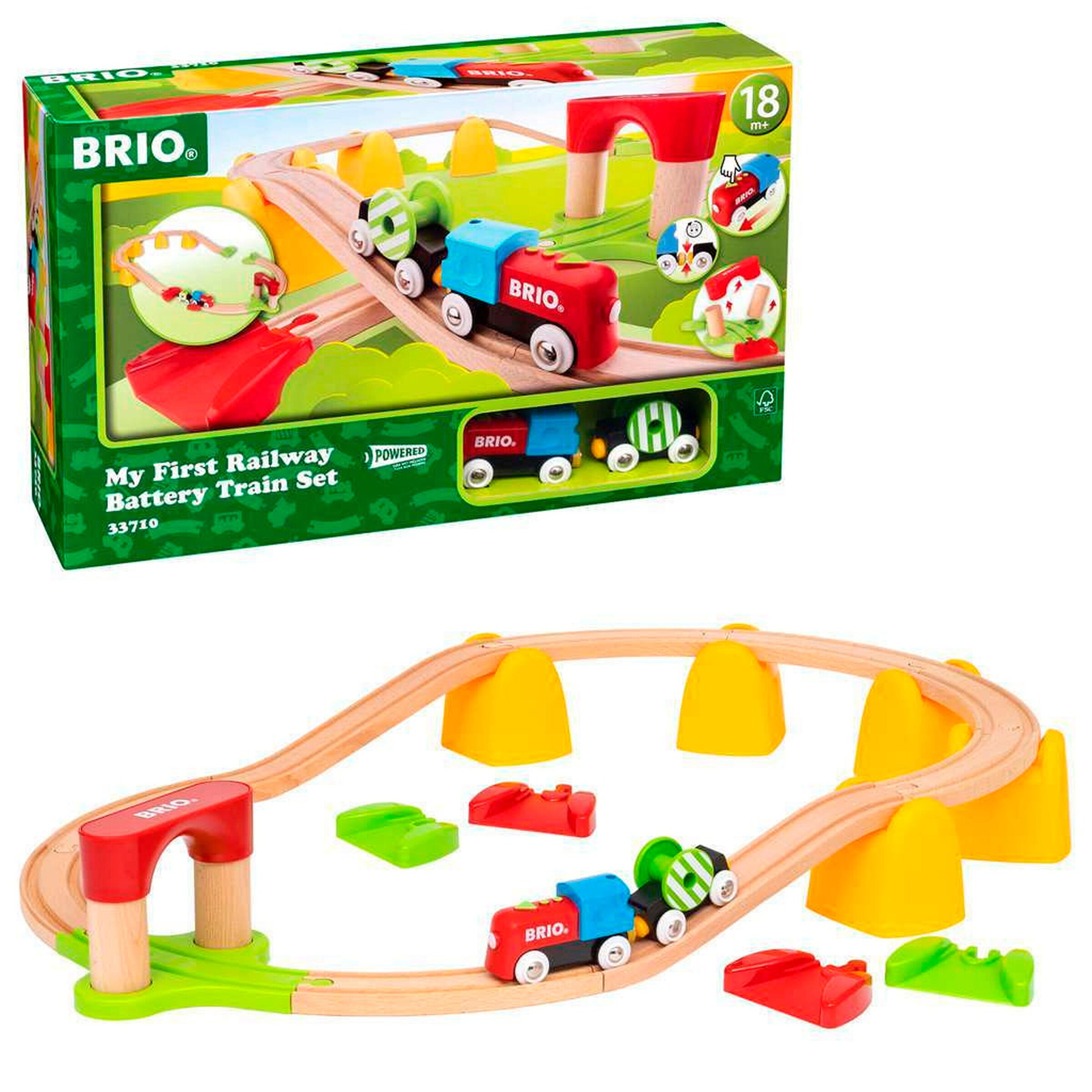 BRIO Mein erstes Bahn Set mit Batterielok