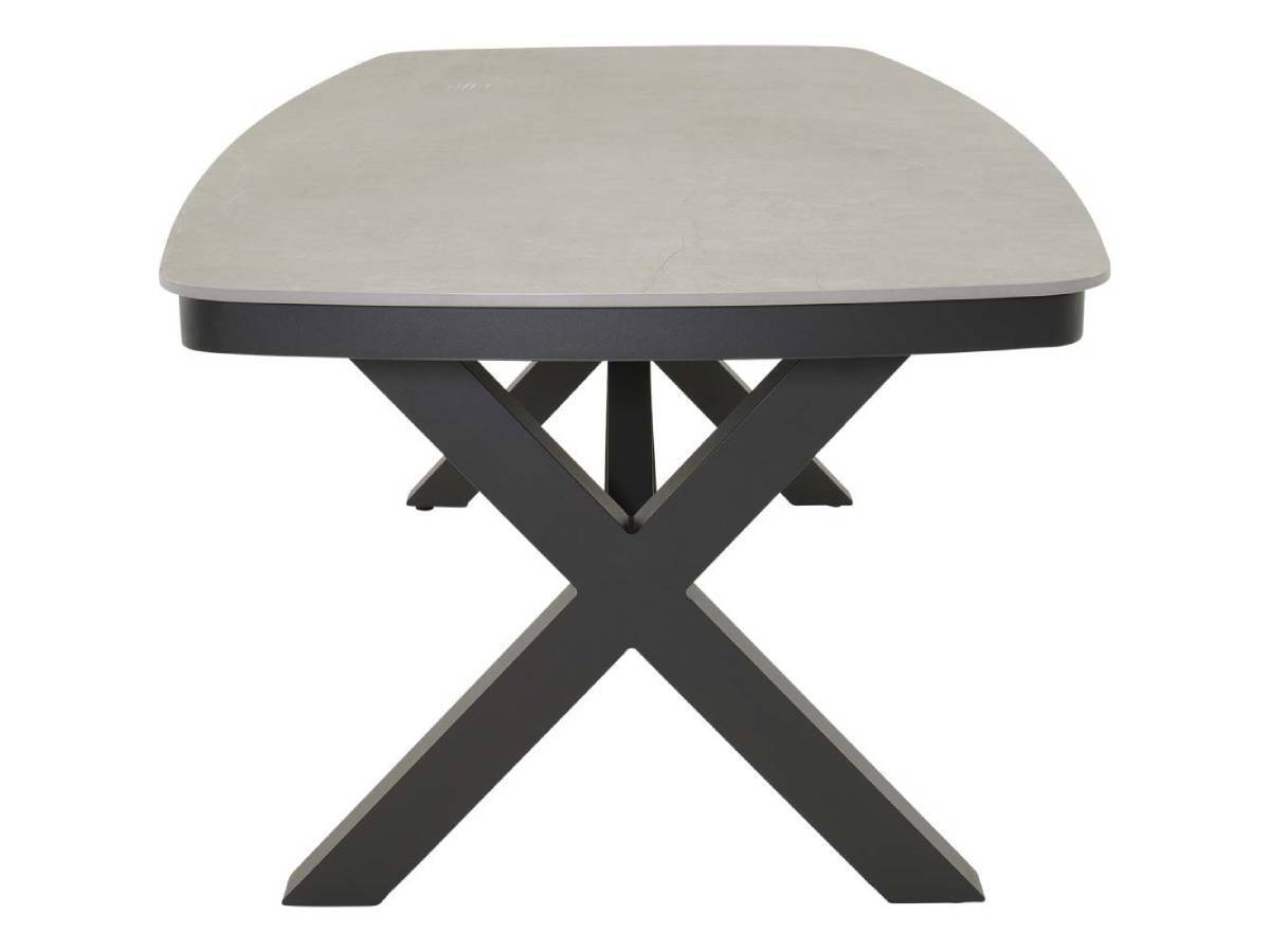 Lesli Living Davos 200 x 100 tuintafel - Antraciet