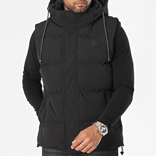 Doudoune Capuche Sans Manches Faming 03V6207M Noir