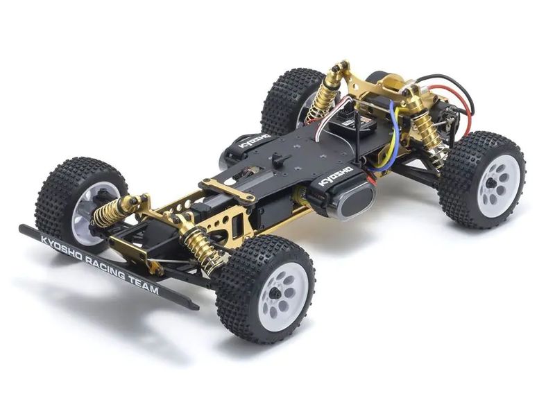 Kyosho Buggy Turbo Optima 4WD Legendary Series Bausatz, 1:1 Legendary Vintage Serie Buggy Bausatz