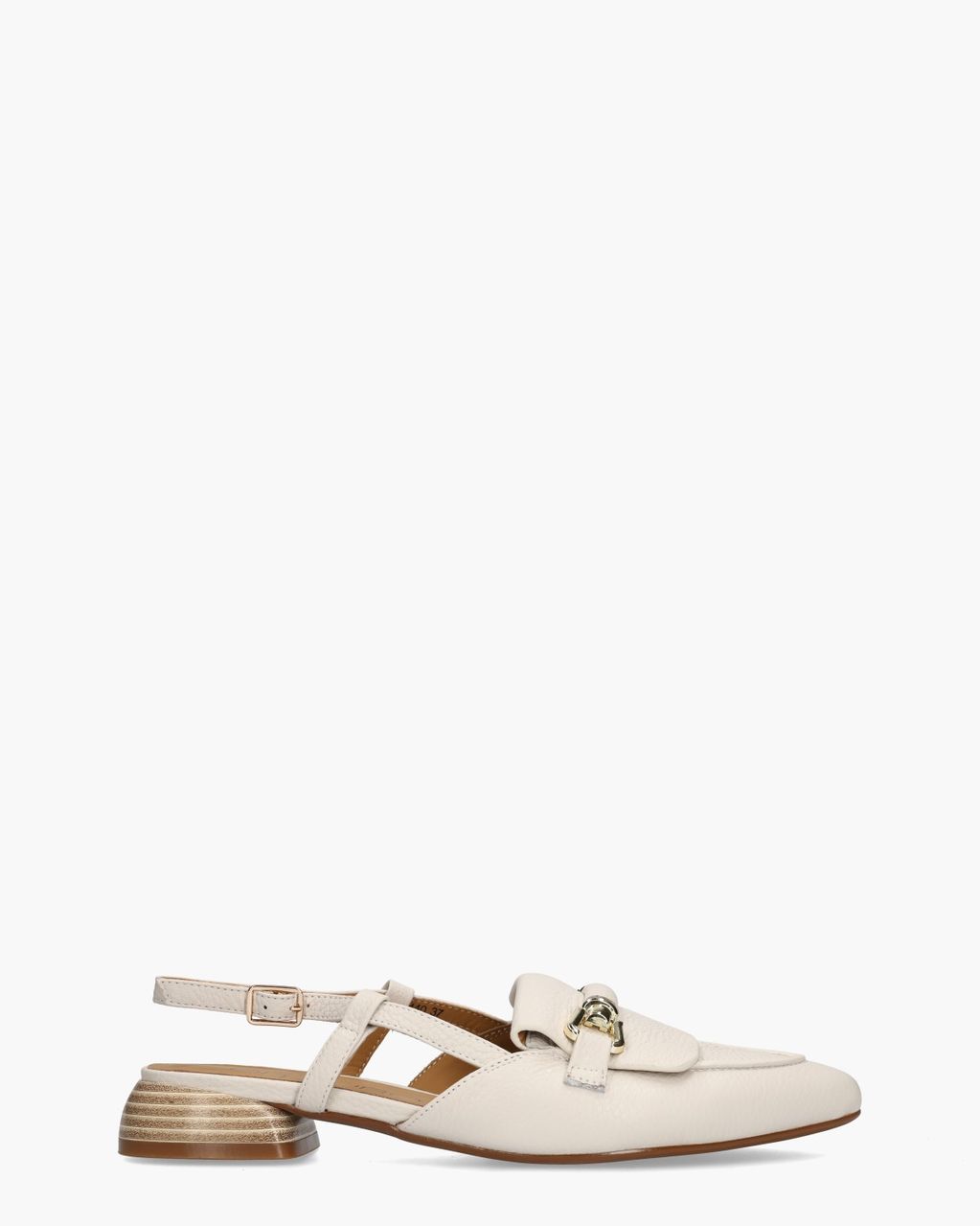 Di Lauro Walynn Off-White Dames Slingbackloafers