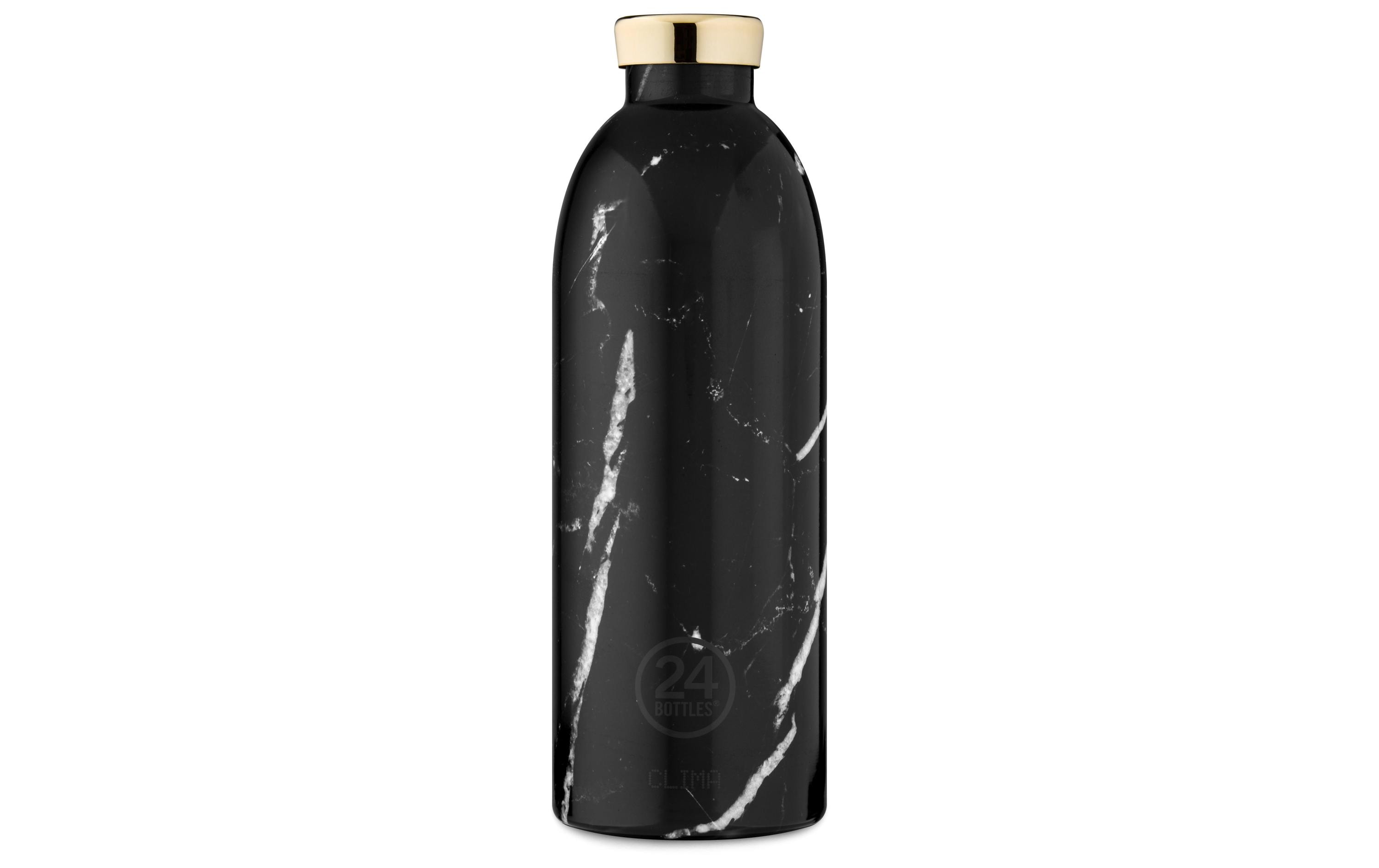 Thermosflasche Clima 850 ml, Black MarbleIsolierflasche mit doppelwandiger Edelstahlisolation