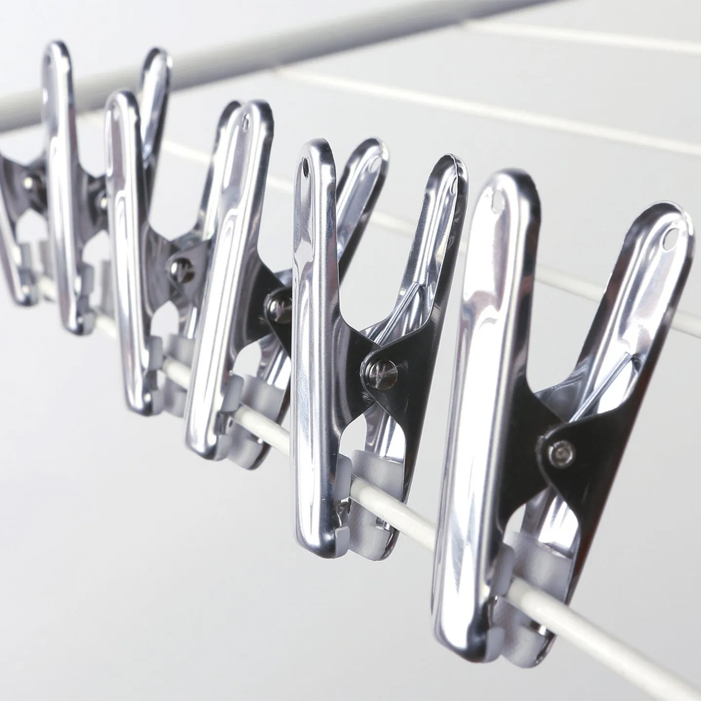 40 pinces à linge inox, pinces incassables, inusables, ne rouillent pas