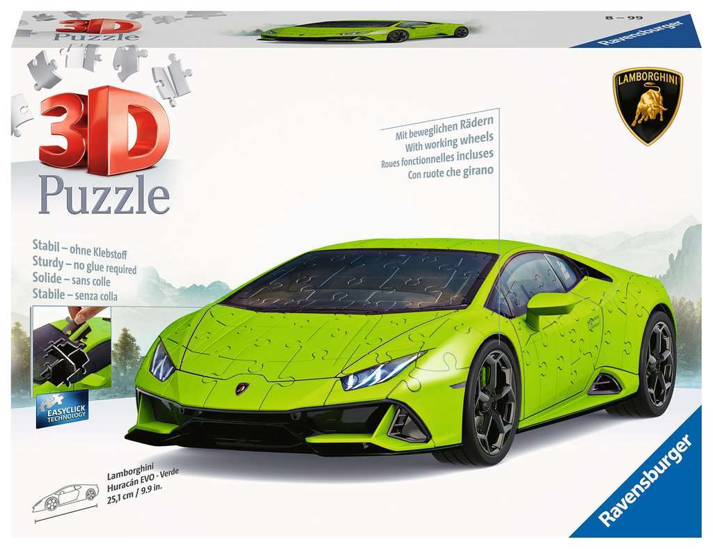 Ravensburger Spiel Lamborghini Huracán EVO - Verde