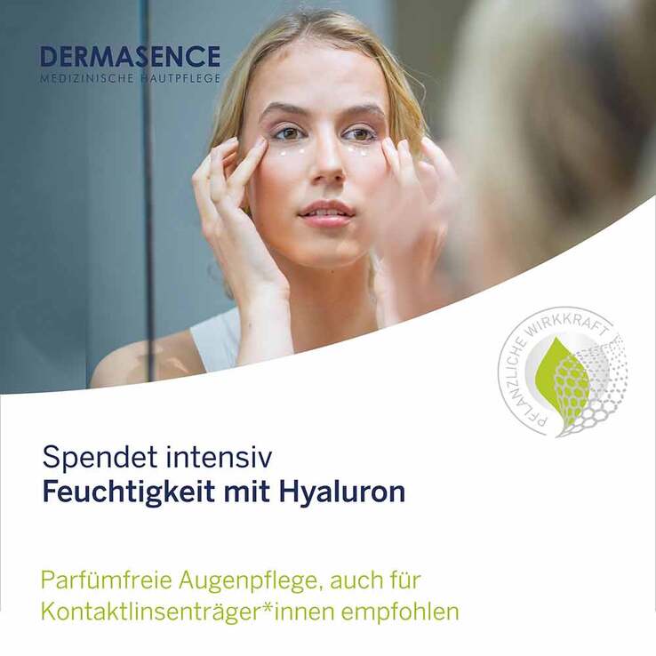 Dermasence Hyalusome Augenpflege, 15 ml
