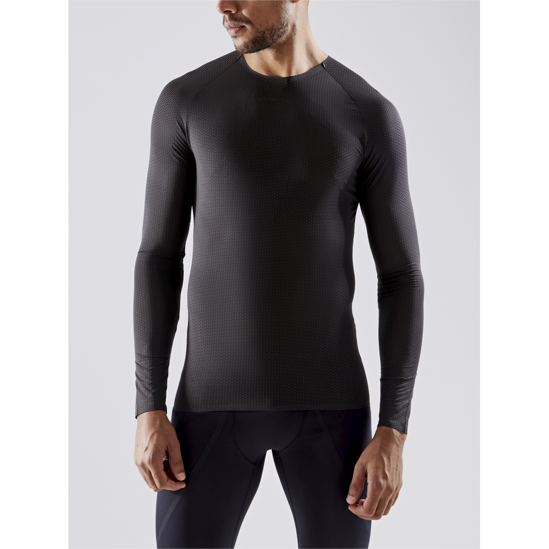 craft pro dry nanoweight langaermet traenings t shirt herre 72 1908852 black