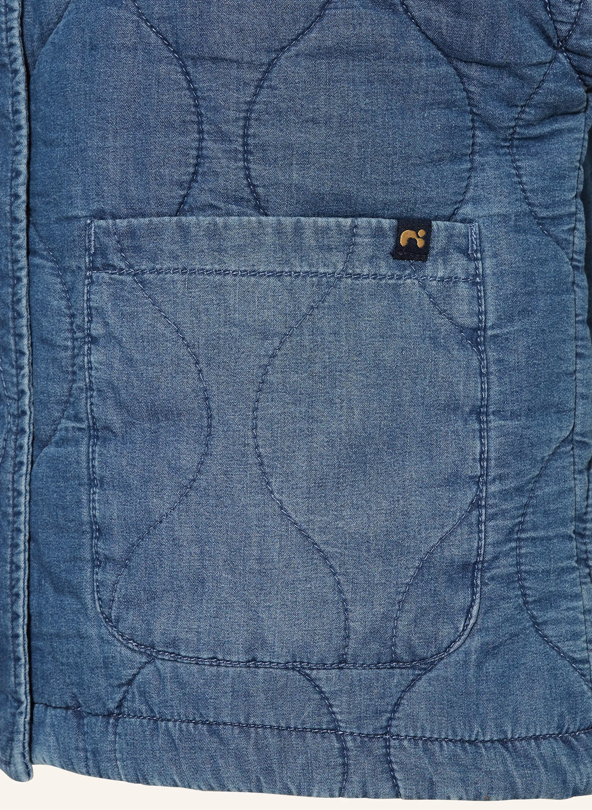 name it Steppjacke in Jeansoptik