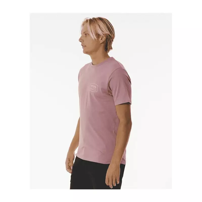 Teeshirt RIPCURL Marking Tee Mauve M