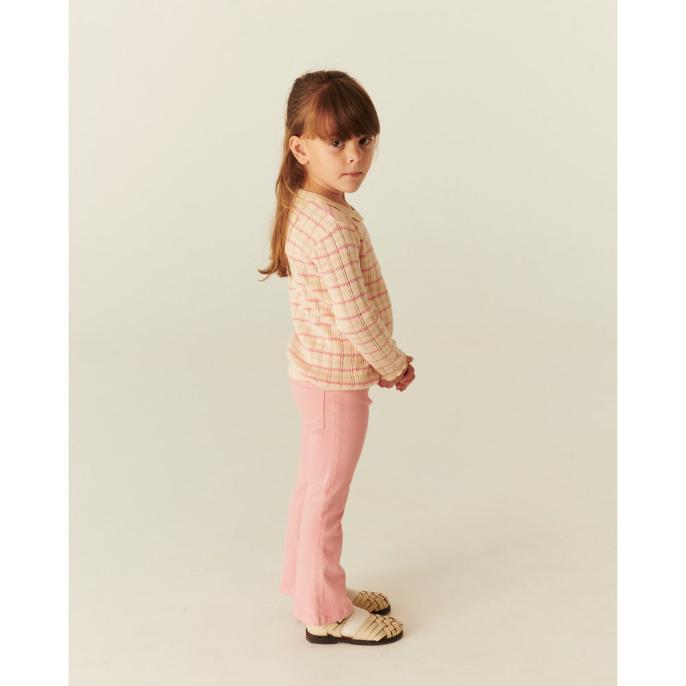 Køb COPENHAGEN COLORS Pink Jeggings Solid W. Flare