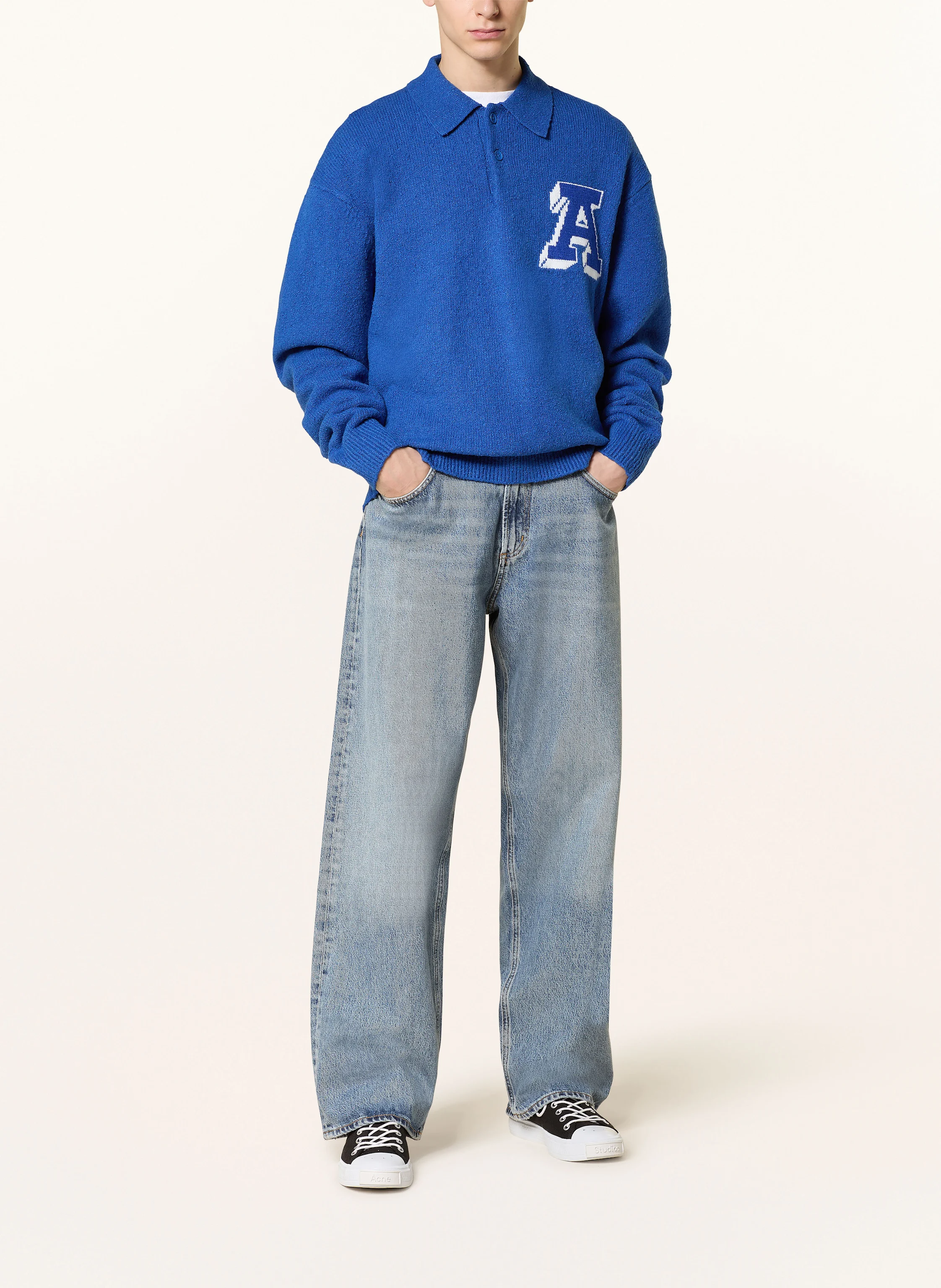 AXEL ARIGATO Strick-Poloshirt