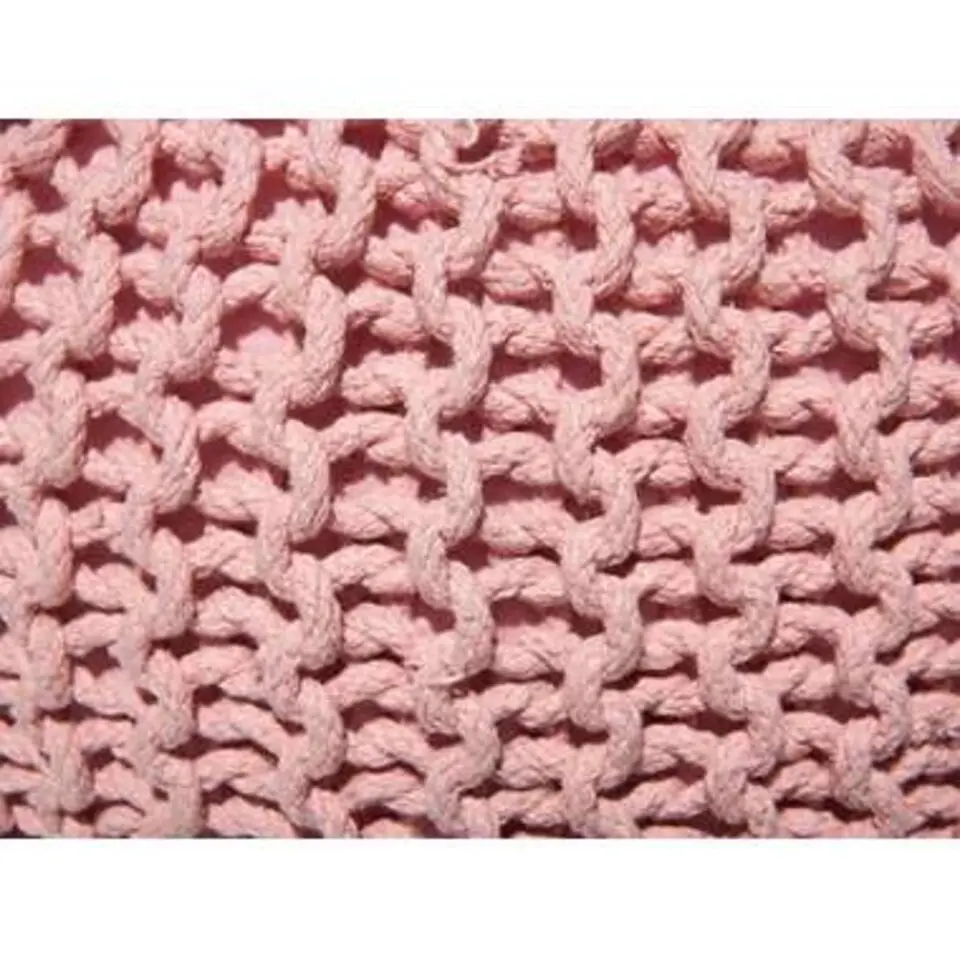 CONRAD - Poef - Roze - 50 cm - Katoen