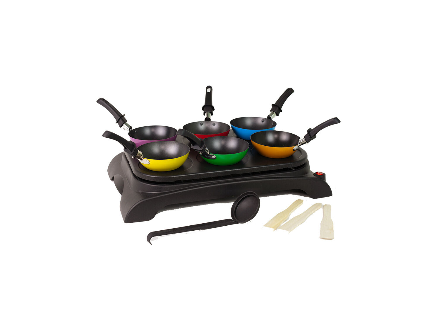 Ohmex Party Wok- und Crèpe Set