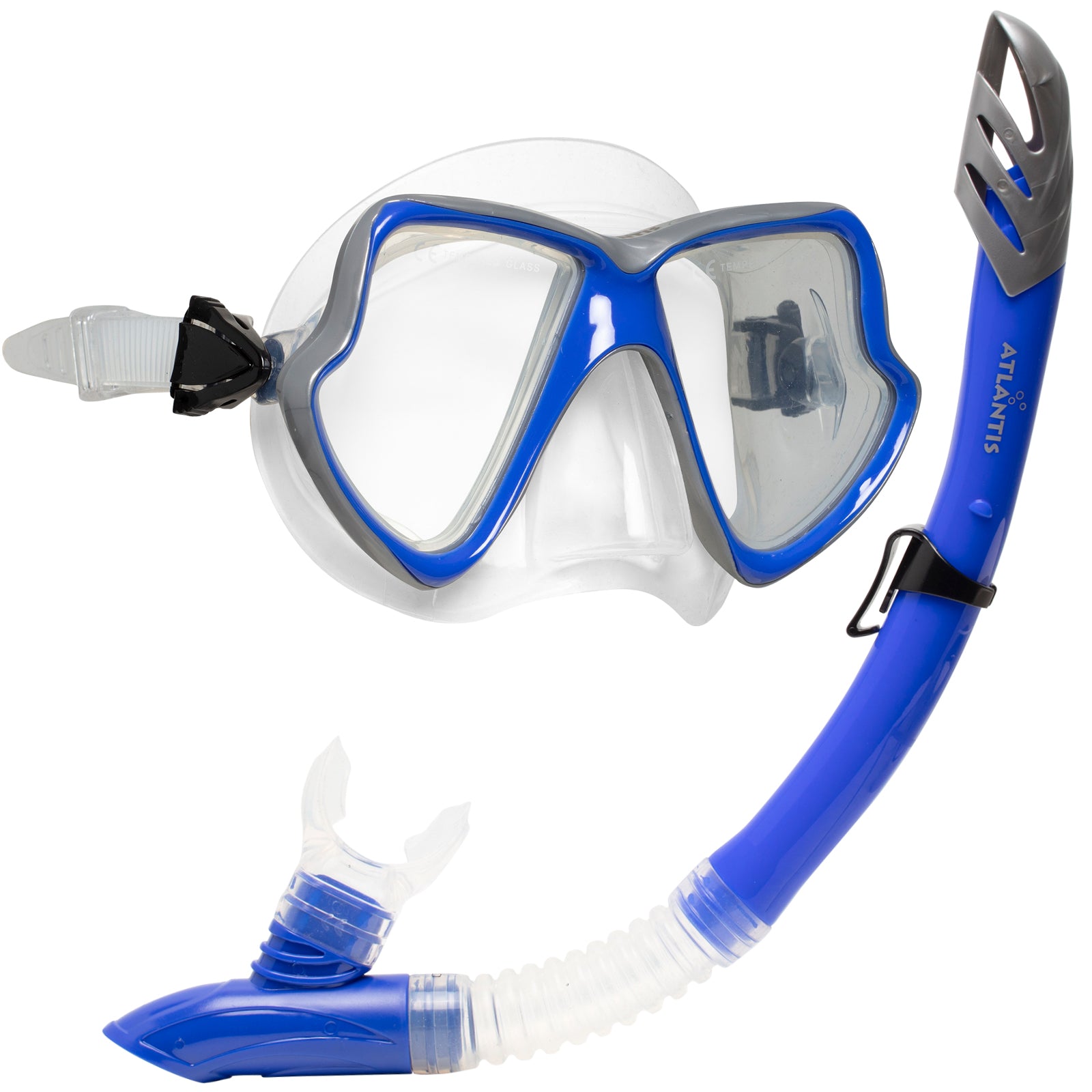 Atlantis Java Snorkelset - Blue