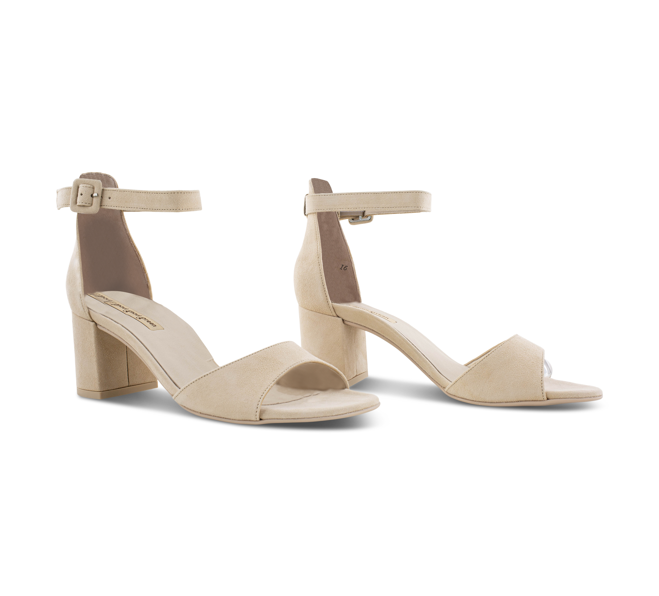 Paul Green 7469 - Riemchensandalen beige/taupe