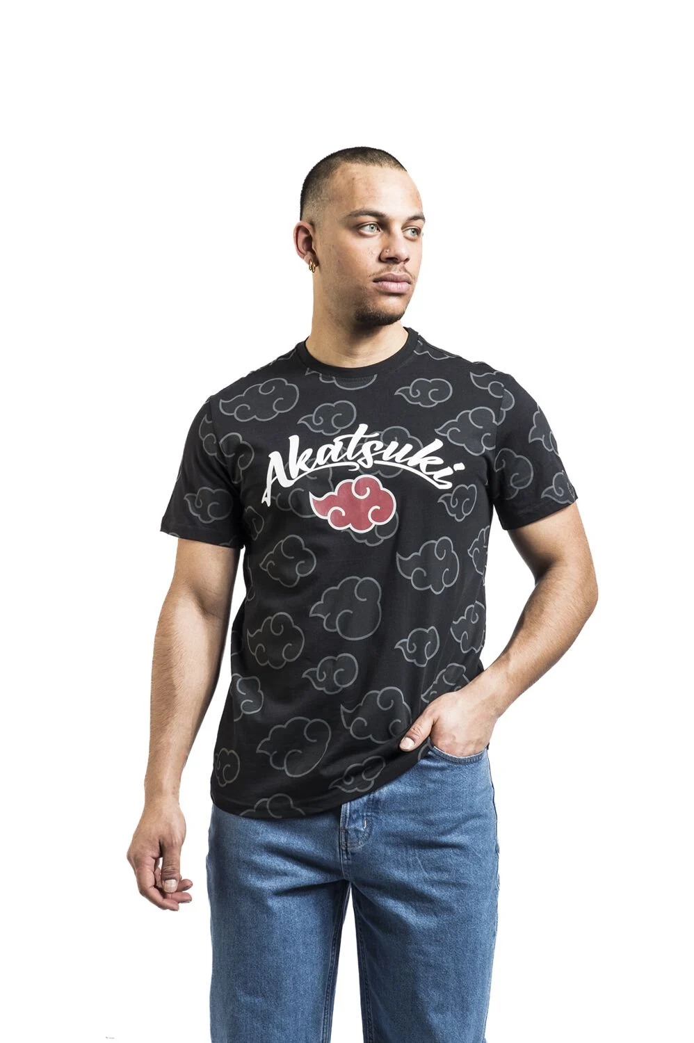 Akatsuki All Over | Naruto T-Shirt Manches courtes
