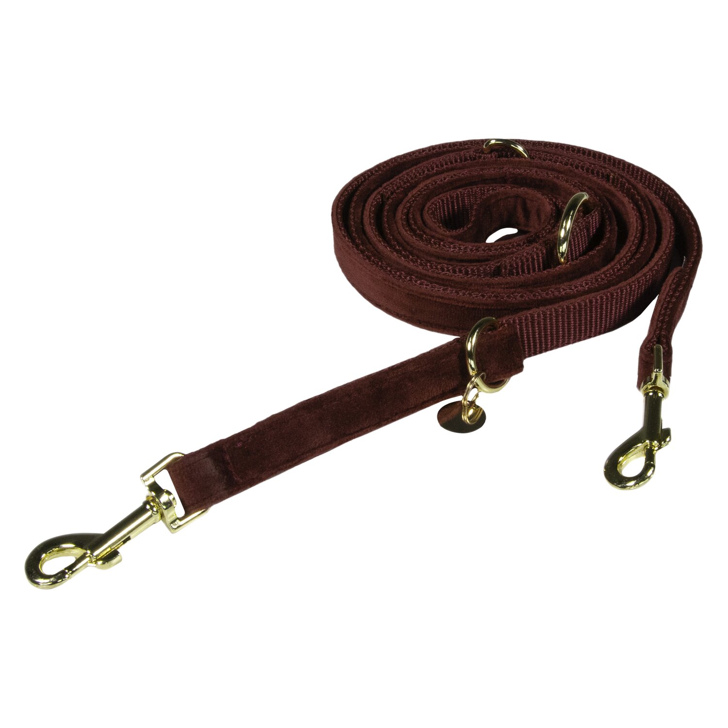 KENTUCKY DOGWEAR Hundeleine Velvet  - bordeaux