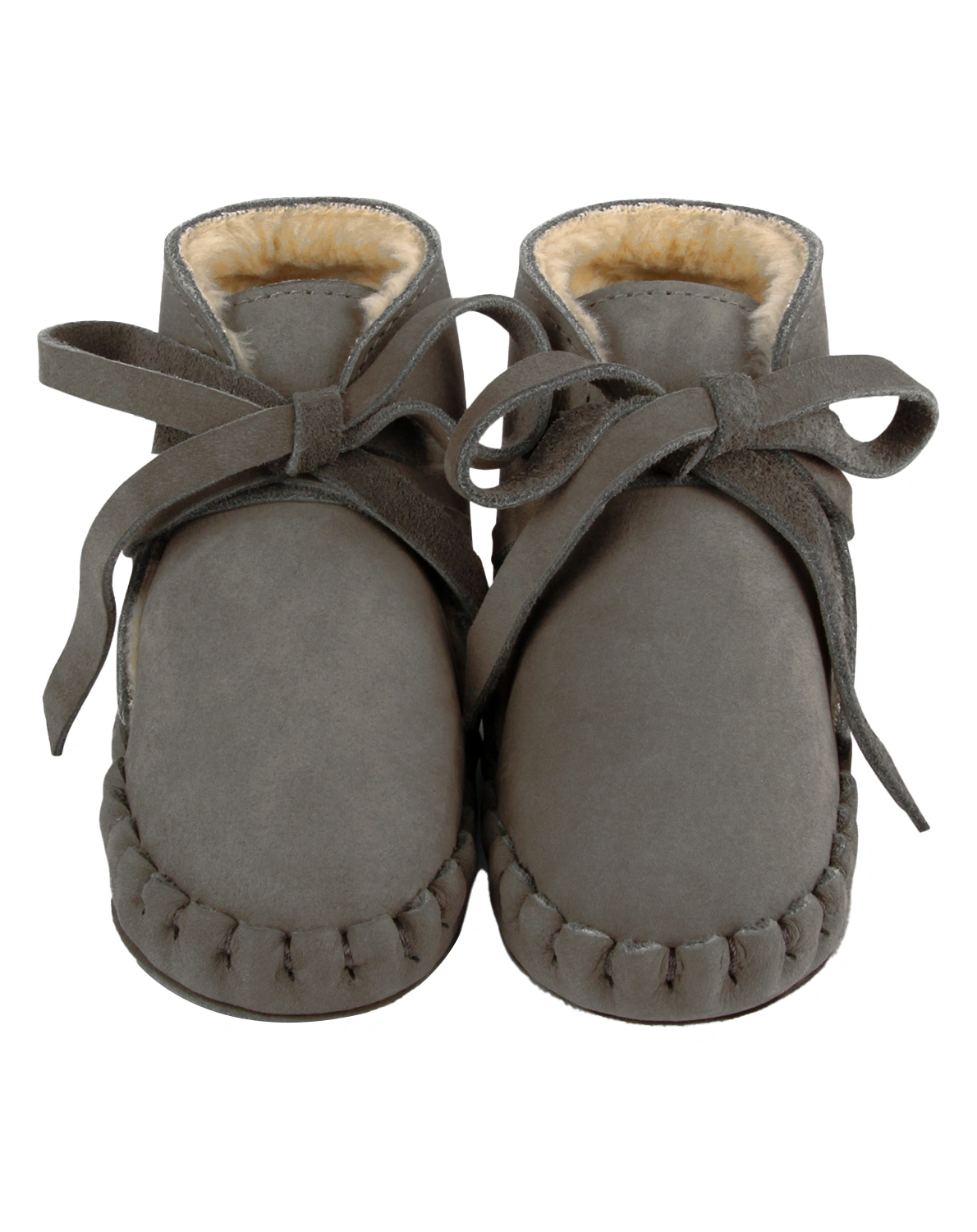 Krabbelschuhe PINA CLASSIC gefüttert in stone