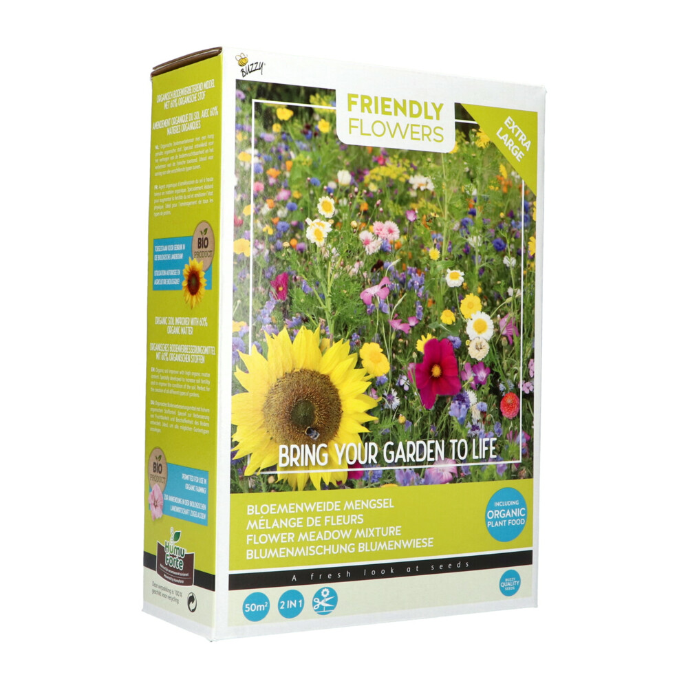 Buzzy Friendly Flowers XL Bloemenweide 50 m²