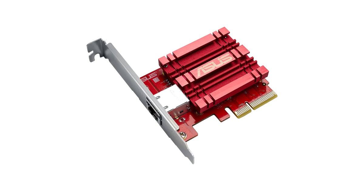 ASUSXG-C100C v3 netwerkadapter  (Rood)