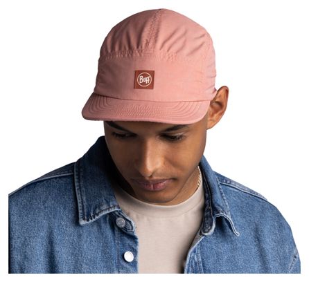 Casquette Unisexe Buff 5 Panel Explore Rose