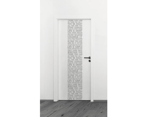 Pop-up paneel, zelfklevend, 94259-2, zilveren letters