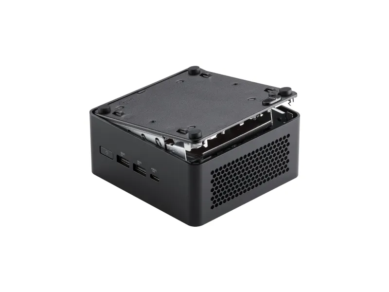 ASUS NUC 14 Pro RNUC14RVHU500000I - Barebone - mini PC 1 x Core Ultra 5 125H / op til 4.5 GHz - RAM 0 GB - Intel Arc Graphics - Bluetooth 5.3, IEEE 802.11ax (Wi-Fi 6E), Gigabit Ethernet, 2.5 Gigabit Ethernet - sort