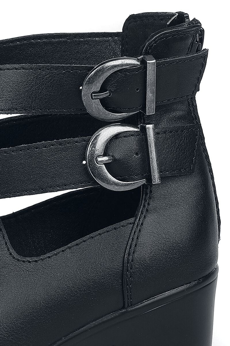 Talons hauts à sangles | Black Premium by EMP Talons hauts