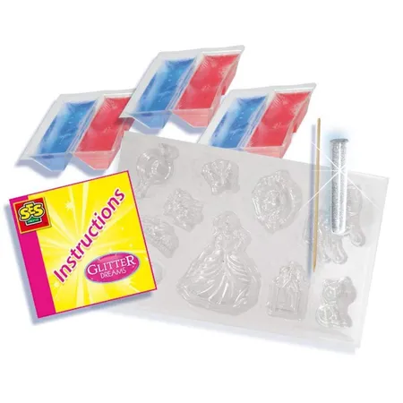 SES Creative Glitter Dreams Glitzerseife gießen