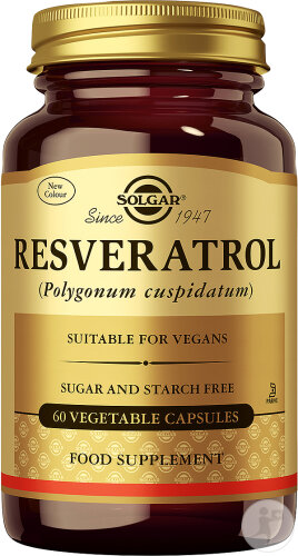 Solgar Resveratrol 60 Gélules Végétales