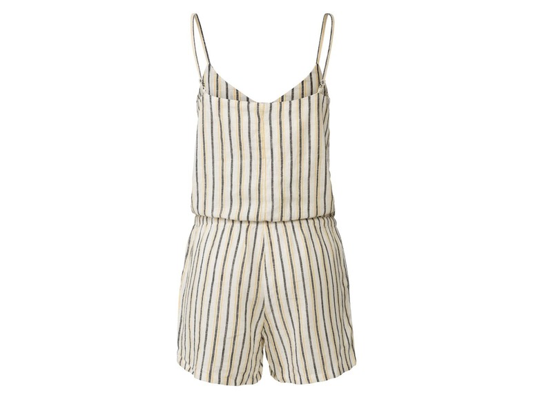 Playsuit voor dames, linnen en viscose
