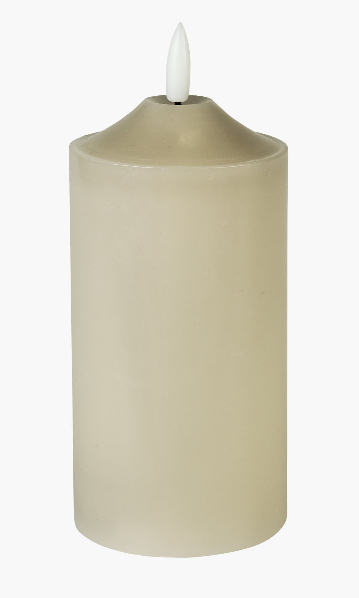 Led kubbelys svart - 7,5x7,5x25 cm