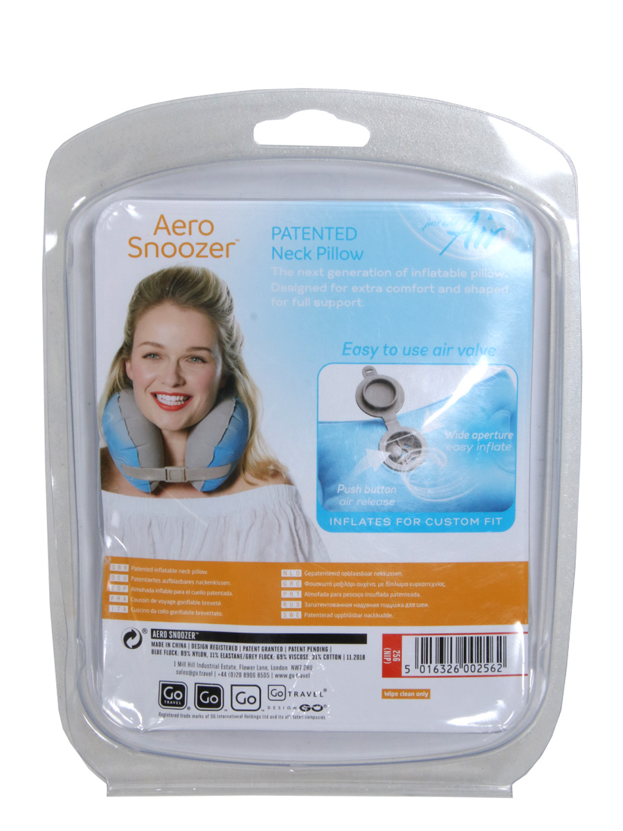 Coussin de voyage gonflable Go Travel Confort Aero Snoozer