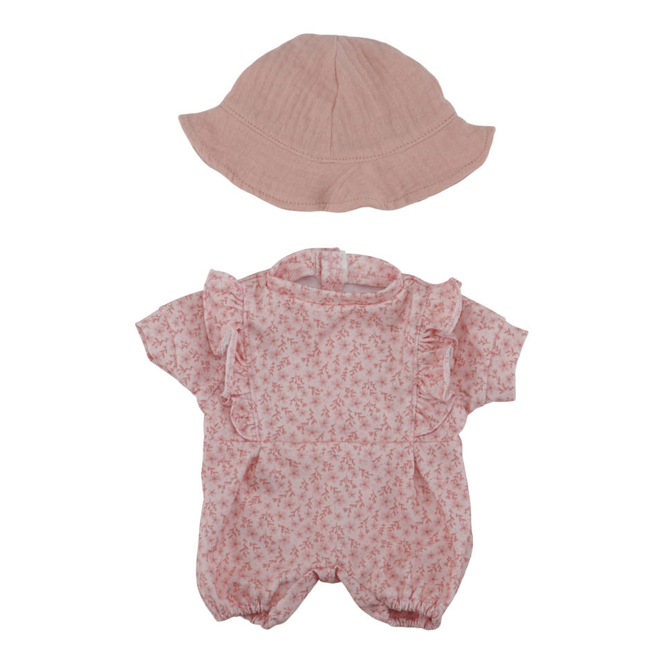 Little Dutch babypop kleertjes Pink Floral - roze