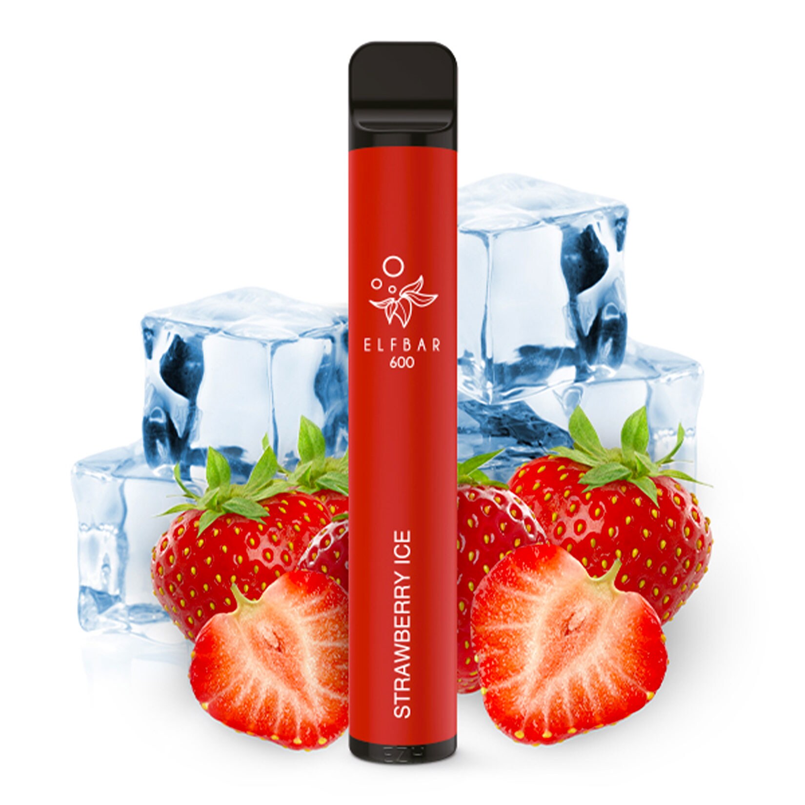 Elf Bar 600 Einweg E-Zigarette Strawberry Ice, 2 ml, 2.0% Nikotin