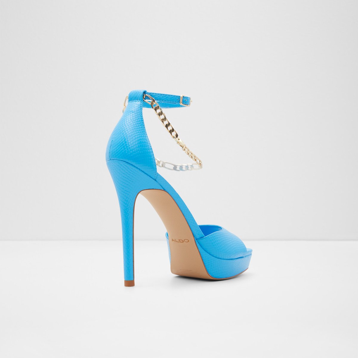 Prisilla Bright Blue Women Heeled sandals