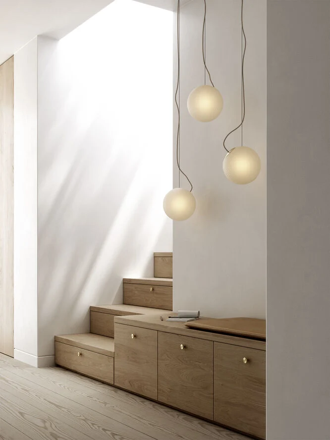 Nordic Tales Bright Ripple - Crema Cable Creme
