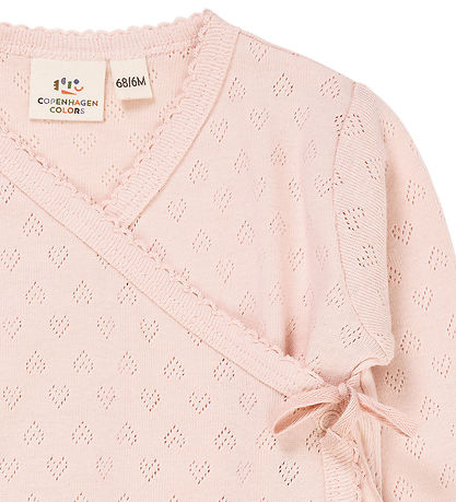 Copenhagen Colors Wickelbody L/æ - Dusty Rose