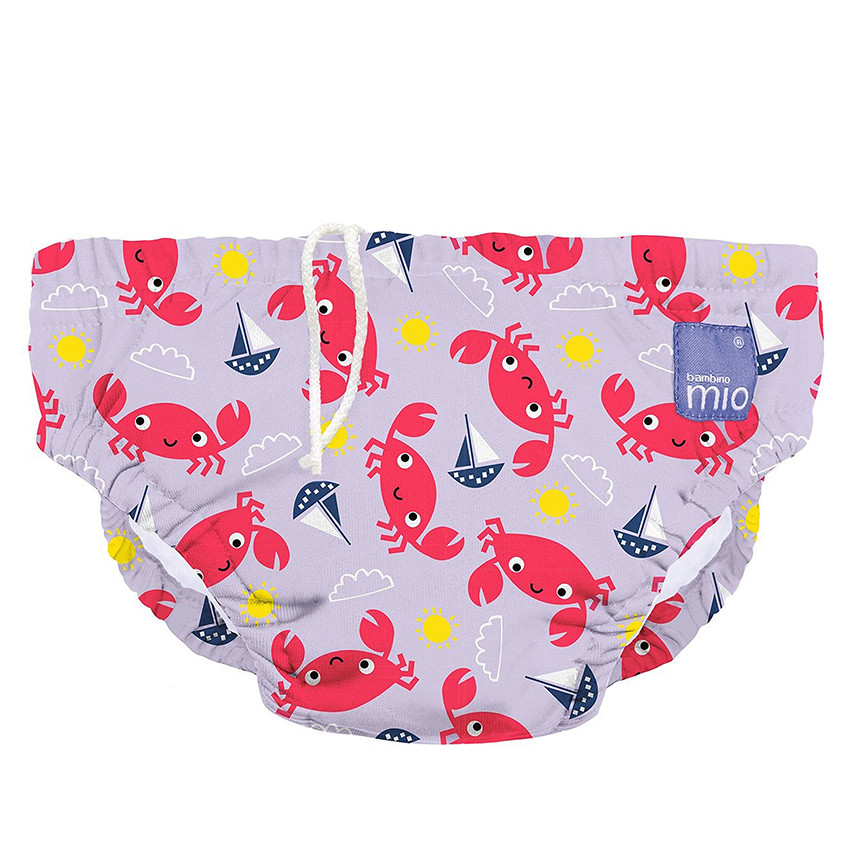 Couche de bain lavable 1-2 ans– Crique aux crabes